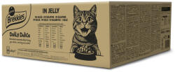 Affinity 80x85g Brekkies Daily Delice Adult Cat nedves macskatáp vegyes csomag aszpikban 4 változattal