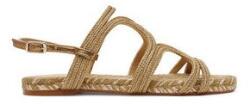 CASTANER női espadrillák, 025585-3006, Textil, 37 EU, Arany (0000304972430_37)