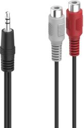 Hama Audio Adapter 2x RCA Socket - 3.5 mm Jack Plug (205185)