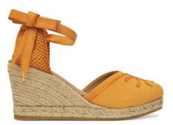 GENUINS Eredeti női espadrillák, G106494, Textil, 39 EU, Narancssárga (0000304791758_39)