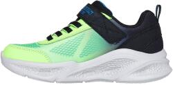 Skechers Skechers, Meteor-Lights - Krendox tépőzáras sneaker, Fekete, Neonzöld, 35 EU (401495L-BBLM-35)