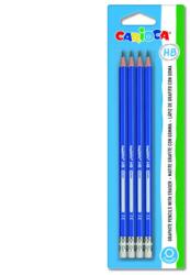 CARIOCA Carioca: Grafit ceruza radírvéggel HB 4db-os (42796) - jatekshop