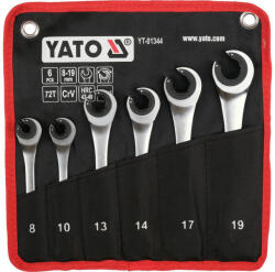 TOYA Racsnis fékcsőkulcs készlet 6 részes (YT-01344)