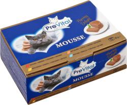 PreVital Mousse Nedves Macskaeledel konzerv vegyes felnőtt 12x85g