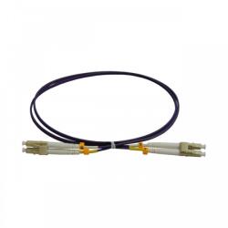 Emtex Patch cord fibra optica LC/PC-LC/PC MM OM4 50/125 manta LSZH 2.0mm duplex 3 m (LC-LC-MM4/DX-3)