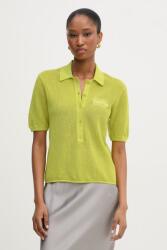 Patrizia Pepe polo tricotat pentru femei, din bumbac PPY2-POD027_71X (2K0372.K327)