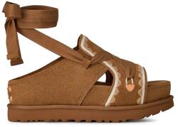 UGG sandale din piele întoarsă W Goldenstar Hi Artistitch PPY2-OBD15A_82X