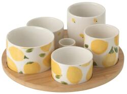 J-Line set de boluri pentru servire din ceramică siliconată 99KK-SEU0EU_MLC (63760)