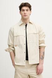 Benetton cămașă safari pentru bărbați, din bumbac PPY2-KDM0BB_80X (5QEZUQ06M)