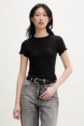 Tommy Jeans tricou pentru femei, din bumbac cu elastan PPY2-TSD1B5_99X (DW0DW22782)