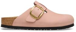Birkenstock papuci mocasini de femei din nubuck Boston Big Buckle PPY2-KLD05J_03X (1031883.N)