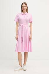 Lacoste rochie de vară din bumbac PPYA-SUD2J4_30X (EF9621)