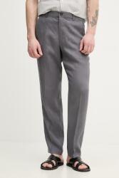 Benetton pantaloni bărbătești din in PPYA-SPM0C2_90A (4AGH55HW8)