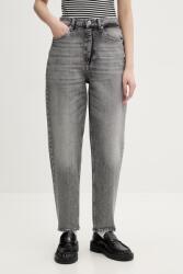 Tommy Jeans blugi mom fit pentru femei PPY2-SJD0LI_09J (DW0DW22658)
