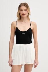 Karl Lagerfeld top pentru femei, din bumbac cu elastan pachet de 2 PPY2-TSD1LA_99A (B1W47021)