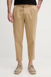 Benetton pantaloni chinos bărbătești din bumbac cu elastan PPYA-SPM0BN_80X (4Q60UF05G)