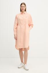 Lacoste inges lenvászonnal - narancssárga 34