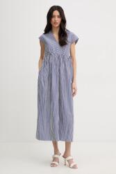Max Mara nyári ruha pamut MOLO - sötétkék 40