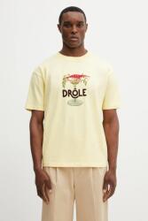 Drôle de Monsieur pamut póló Lobster Cup - sárga M