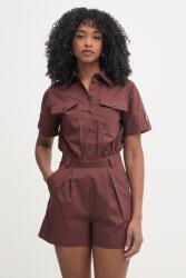 Patrizia Pepe kezeslábas női pamut - barna 34