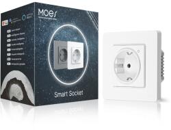 Moes Priză inteligenta Zigbee EU 16A și monitorizare a puterii Moes (5902135168622)