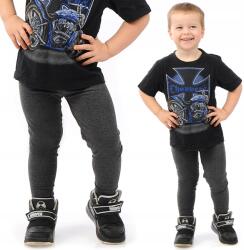 LAEMI Fiú hosszú leggings nadrág Grafit 116 (495-116-GRAFIT)