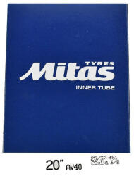 Mitas Tömlő 20×1 3/8 (25/37-451) AV40mm Mitas