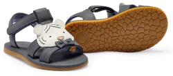 Donsje gyerek bőr szandál nyitott sarokkal Dhalo Sandals Festive White Tiger - fekete 24
