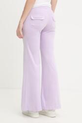 Juicy Couture női melegítő LAYLA POCKET LR - lila L