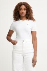 Lacoste t-shirt női pamuttal - fehér 42