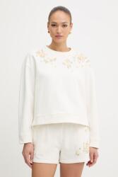 TWINSET női pamut melegítőfelső - bézs XS