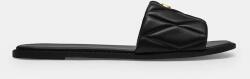 Coach papucs lapos sarkú női bőr Holly Quilted Leather Sandal - fekete Női 37