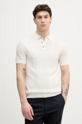 JOOP! férfi pamut póló - bézs XXL - answear - 52 990 Ft