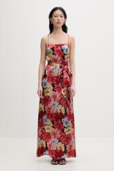 Gestuz ruha selyemmel - piros 34