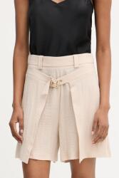 Simona Corsellini elegáns női viszkóz sort - bézs 42