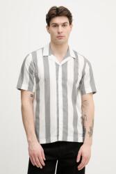 Lindbergh férfi vászon ing - szürke M