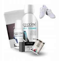 Coccine Fehérítő Coccine fehér cipőkhöz Pasta Sole Cleaner 5in1 talptisztító (Uniwersalny Zestaw do Czyszczenia Obuwia)