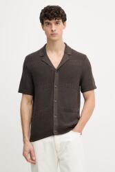 JOOP! kardigán férfi pamut - barna S