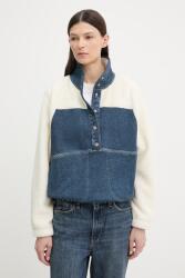 rag & bone polár pulóver női pamut Miramar - kék M