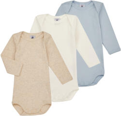 Petit Bateau Body pentru copii BODY US ML PASTEL PACK X3 Petit Bateau Multicolor 18 luni