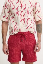 OAS férfi rövidnadrág pamuttal - piros XL