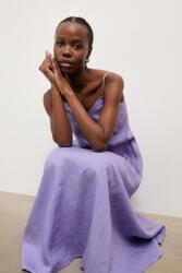 ANSWEAR Nyári ruha lenvászonnal - lila XS