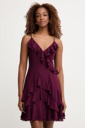 Morgan kiszélesedő ruha - burgundia 40