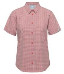 MAMMUT AADA SHIRT WOMEN Cămașă cu mânecă scurtă alpine calamint-mammut red L