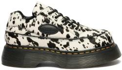 Dr. Martens félcipő női bőr Buzz 5i 5 Eye Dalmatian - fehér Női 37