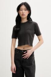 Dickies póló női pamut - szürke S