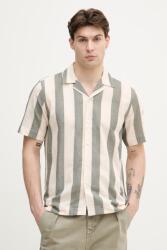 Lindbergh férfi ing vászonnal - bézs XXL