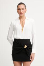 Elisabetta Franchi női viszkóz blúz - bézs 34 - answear - 152 990 Ft