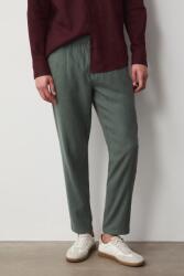 MEDICINE chinos férfi lenvászonnal - zöld M