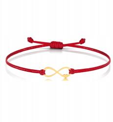 ZŁOCISTO Arany Zsinóros Karkötő Végtelen Szív (biżuteria na urodziny imieniny rocznicę)